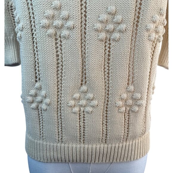 ZARA Medium Dark Beige Vintage Knit Sweater - Picture 10 of 13